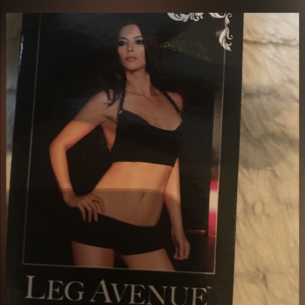 Leg Avenue two piece Shorts and top